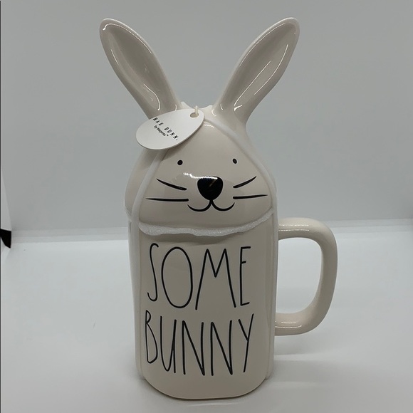 NWT Rae Dunn by Magenta Some Bunny Loves You Cup - Picture 2 of 6